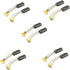 10PCS, 4X8X18mm High Wear Resistance Motor Carbon Brushes for Continuous Sealing Machine and Medical Equipment