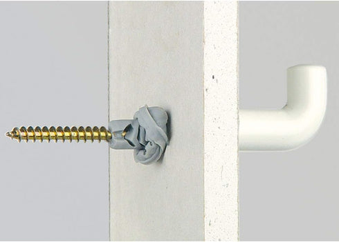 fischer Universal Plug UX 6x35 R (with Rim) 100pcs for Solid, Hollow, and Board Building Materials