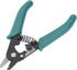 Gucagle 3 Reset Fiber Optic Stripper Hole Adjustable Aperture Auto Ergonomic Wire Stripping Tool for Electrical Work
