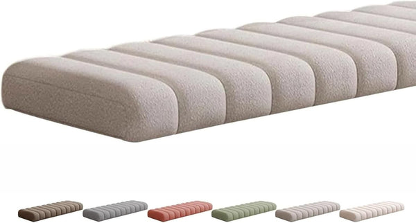 ZEaink Bench Cushion Indoor Outdoor Furniture Window Seat Cushions Bay Window Cushion Bench