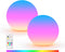 LOFTEK LED Ball Light, 3-inch Rechargeable Globe Lights, Color-Changing Ball Lamp with