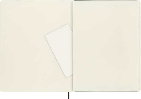 Moleskine Classic Notebook, Soft Cover, Black, XXL (8.5" x 11") Plain/Blank, 192 Pages