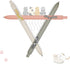Cute Cat Tails Kawaii Pens, 0.5mm Fine Point Gel Pens, Smooth Writing Black Ink, Quick Dry Retractable Ballpoint