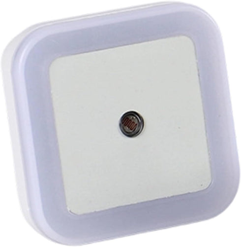 Generic 3000K Dusk to Dawn Night Light Square Plug in Lamp, Smart Light Sensor Lighting, Warm White-Glow | Energy