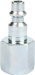 WYNNsky Industrial Air Plug Set, 1/4 Inch Body Size, 3/8 Inch NPT Female Threads, 2 Pieces Steel Air Fittings by WYNNsky