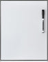 Mr. Pen Dry Erase Board - 14” x 11” Black Aluminum Frame with Marker, Small Magnetic White Board for Wall
