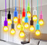 Lightingsky E26 1 Colorful Silicone Ceiling Lamp Holder DIY Textile Ceiling Light Cord Pendant Light Scoket (Purple