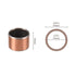 3pcs 1210 Sleeve Bearings, 12mm Bore Dia x 14mm OD x 10mm Length, Oilless Bushings for Machinery Use