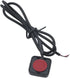 3 Set 12V 24V 12 Inch CH-2 Mini Momentary Push Button Switch Plastic Small Switchs with Double-Sided Tape, ON/Off Horn