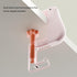 Ywmsfl 2PCS Schoolbag Backpack Backpack Creative Thinking Shaped Desk Side Hooks for Keys Cups Under Table Handbag