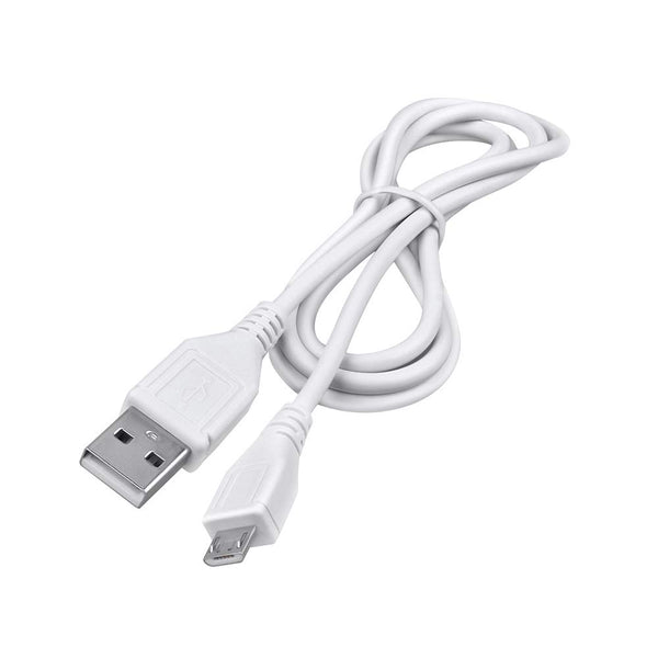 3.3ft White Micro USB Power Cable Charger Cord Lead Plug for Zoom