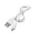 3.3ft White Micro USB Power Cable Charger Cord Lead Plug for Zoom