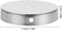 Table Lamp Base Round Metal Stand with Wire Pass-Through Flat Bottom DIY Lamp Base for Stable Bedroom and Living Room