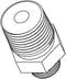 Moen 175921 Parts & Accessories Commercial 3/8" Compression Adapter