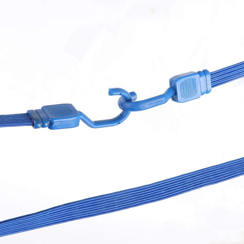 XSTRAP STANDARD 2PK 77 Inch Flat Bungee Cord Heavy Duty Adjustable Straps with Hooks for Hand Truck, Camping,