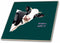 3dRose Legen Dairy Pun Cartoon Style Cow 8 Inch Ceramic Tile