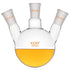 Glass Round Bottom Flask, Heavy Wall Borosilicate Glass Lab Flask with 24/40 Standard Taper Outer Joint