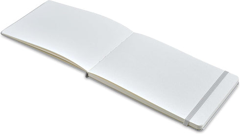 Moleskine Art Watercolor Album | Large, Plain, Cool Gray, Hard Cover (5 x 8.25)
