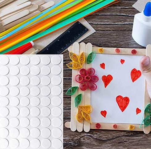 Clear Sticky Tack Adhesive Poster Tacky Putty, Removable Round No Traces Adhesive for Festival Decoration (350)