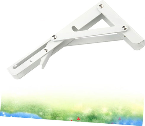 NUOBESTY Foldable Shelf Bracket Durable Steel Support for Wall Mounted Storage for Tables and Benches Easy to Fold