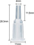 5 Pack 100ml Syringes with Tip Adapters, Large Garden Syringe for Labs