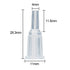 AKRAF 3 Pack 200ml Syringe for Scientific Labs, Refilling and Measuring