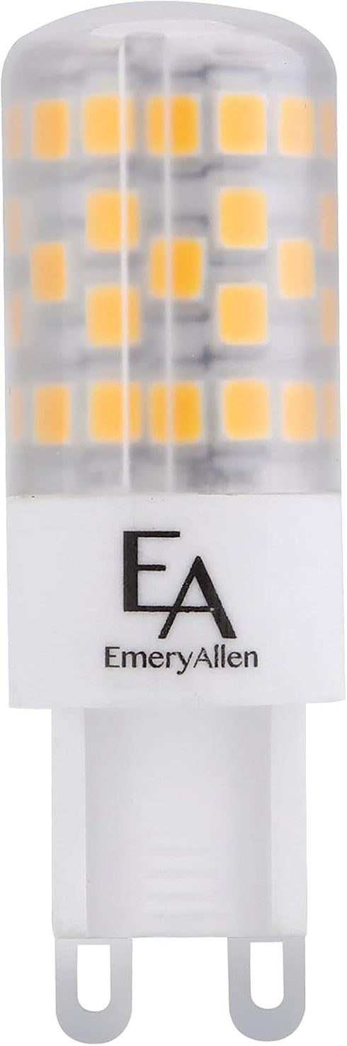 EmeryAllen EA-G9-4.5W-001-279F-D Dimmable Miniature Bi-Pin Base LED Light Bulb, 120V-4.5Watt, 2700K, 1 Pcs