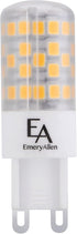 EmeryAllen EA-G9-4.5W-001-279F-D Dimmable Miniature Bi-Pin Base LED Light Bulb, 120V-4.5Watt, 2700K, 1 Pcs