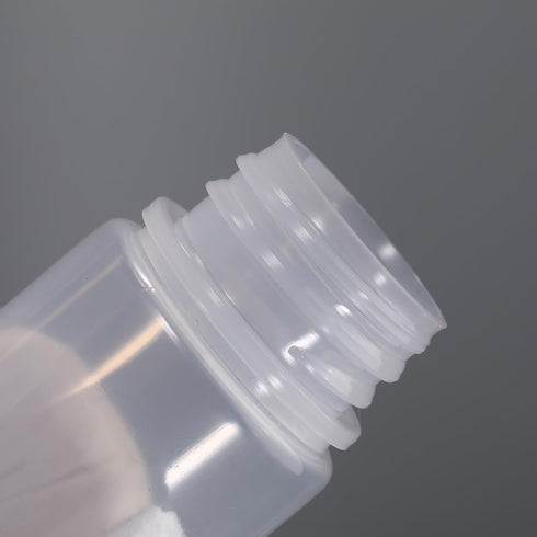 1 oz Wide Mouth Lab Reagent Bottle, Sealed Leak-proof Clear PP Chemical Container, Pill, Water Sample Bottle (5 Pcs)