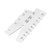Screw Thread Gauge, Stainless Steel Grinding Gage 29 Degree Inspection Tool for Woodworking & Metalworking