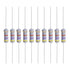 YOKIVE 100 Pcs Metal Oxide Film Resistors, 1W, 4.7K Ohm, Grey, for Electric Power Equipment