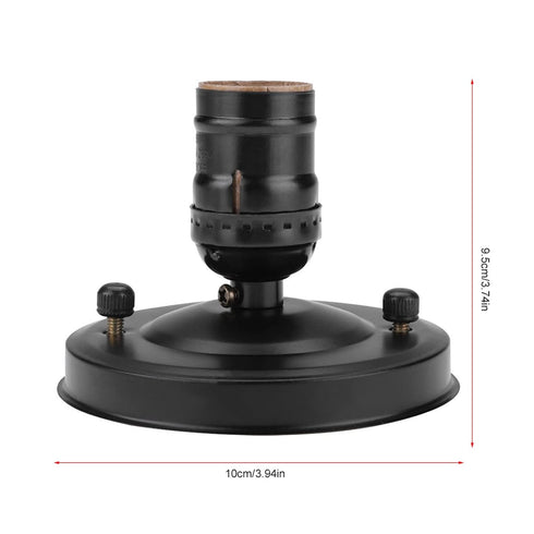 26/E27 Bulb Oumefar Vintage Lighting Sconces Fixture Industrial Ceiling/Wall Light Base Holder Pendant Lamp Screw