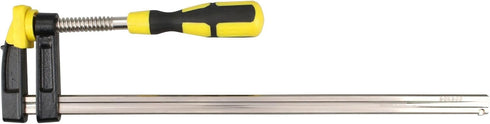 Bar Clamp 12" F-Clamp with Ergonomic Handle & Push-Button Adjustment - Model 107118