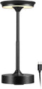 Globe Electric 60000176 10.5" 2W Led Integrated Outdoor Table Lamp, Black, Rechargeable