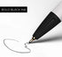 Black And White Teacher Empowerment Pen Set, 6 Black Ink Gel Glide Pens, Encouraging Educator Classroom Supplies