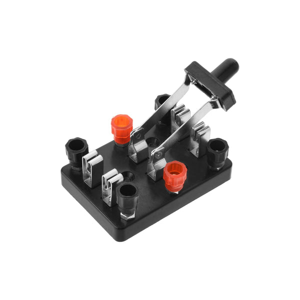 1Pcs Educational Double Pole Knife Switch, Double Pole Double Throw Switch for Physics Laboratory Equipment