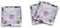 Butler in the Home Sticky Notes, 12 Pack, 3"x3", 50 Sheets Per Pad, Astrology Crystals, Cute Memo Pads