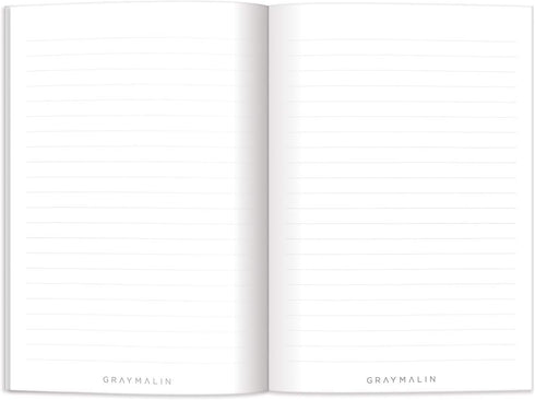 Gray Malin The Skiers A5 Notebook