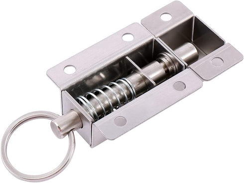 2PCS Slide Barrel Door Bolt, 3 Inch Long Stainless Steel Lock Door Bolts for Home Improvement