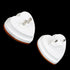 ausuky Heart-Shaped LED Night Light Lamp - Pink, Auto Sensor