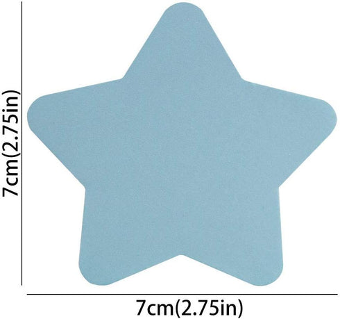 Star Sticky Notes - 1000 Sheets Mixed 4 Color Bulk Sale Self Stick Memo Notes for Office/School/Home