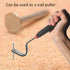 Trim Puller for Baseboard Removal, Tile Removal Tool, Flat Pry Bar for Wood Floor and Nail Pulling