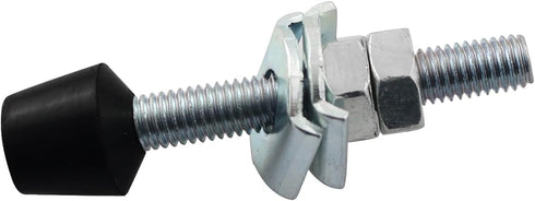 LQ Industrial 4PCS Carbon Steel Toggle Clamps M8x70mm with Rounded Spindle Tip, Rubber Head Toggle Clamp Assembly