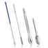 4pcs Cap Filling Machine Kit, Encapsulation Kit with U-Shaped Spatula, Small Spoons, Tamper for Medication and