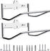 JBscoop 2 Ladder Hooks Wall Mount for Ladder Storage Strollers and Folding