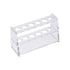 uxcell Acrylic Test Tube Holder Rack, Clear, 6 Wells for 10ml Centrifuge Tubes