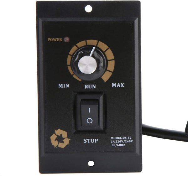 AC 220V 50/60Hz Motor Speed Controller 300/400/500W Electric Motor Speed Regulator (300W)