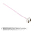 MECCANIXITY WRP-100 Platinum Rhodium S Type Thermocouple 1600°C Temperature Sensor Probe for Muffle Furnace Oven,