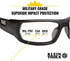 Klein Tools 60163 Safety Glasses, Professional PPE Protective Eyewear with Full Frame, Scratch Resistant and Anti-Fog, Clear Lens