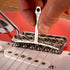 9 7.25~20 Bnineteenteam Pcs Understring Radius Gauge, Universal Guitar Gauge for Guitar Bass Bridge Fingerboard Saddle
